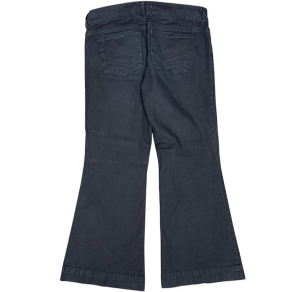 Women's GAP |‎ Limited Edition Black Flare Jeans- Size 10P - Picture 4 of 10